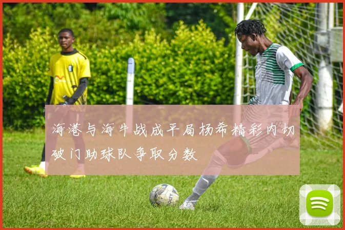 海港与海牛战成平局杨希精彩内切破门助球队争取分数